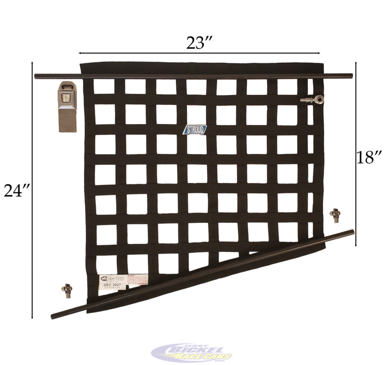 Sportsman Window Net and Mounting Kit Combo